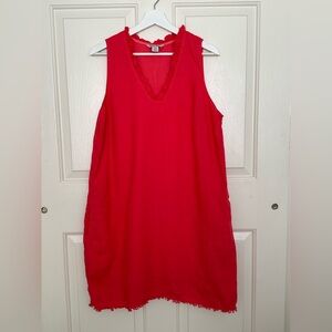 Tommy Bahama Coral dress.